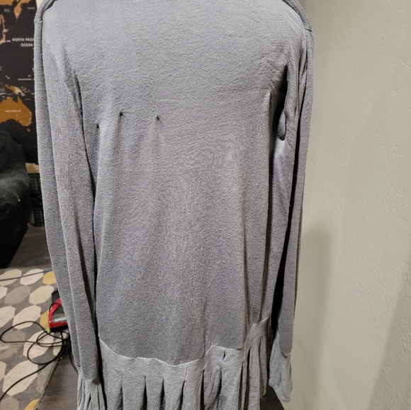 Free People gray minidress/ tunic sz S - Picture 4 of 6